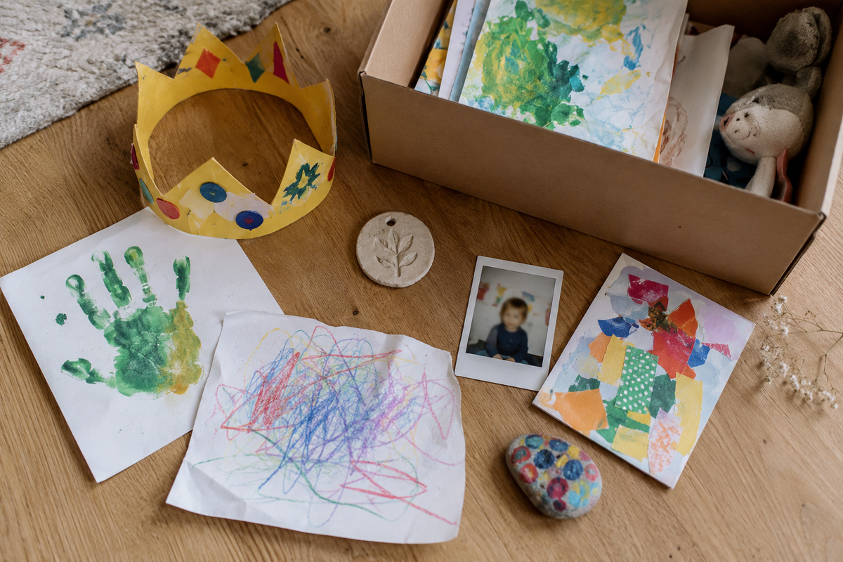 Que garder de la maternelle ? 10 idées de souvenirs