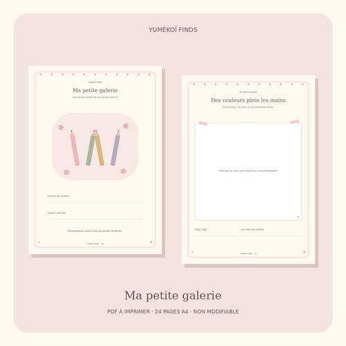 Couverture et intérieur de l’album de dessins numérique
